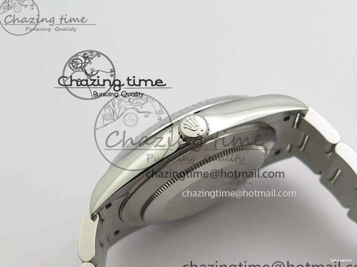 Fluted Best 1:1 Oyster On Dial Silver Bezel SS 41mm 126334 Bracelet Edition A3235 DateJust Noob 0214